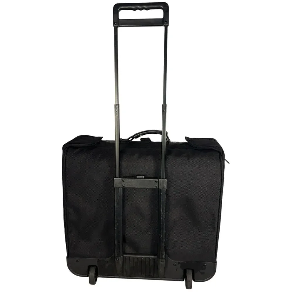 Briggs & Riley Black Ballistic Nylon 20” Compact Wheeled Garment Bag
